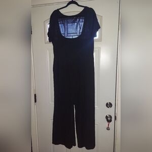 Cider Black Lace Jumpsuit